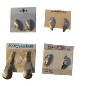 Lot of 4 sets of new earrings